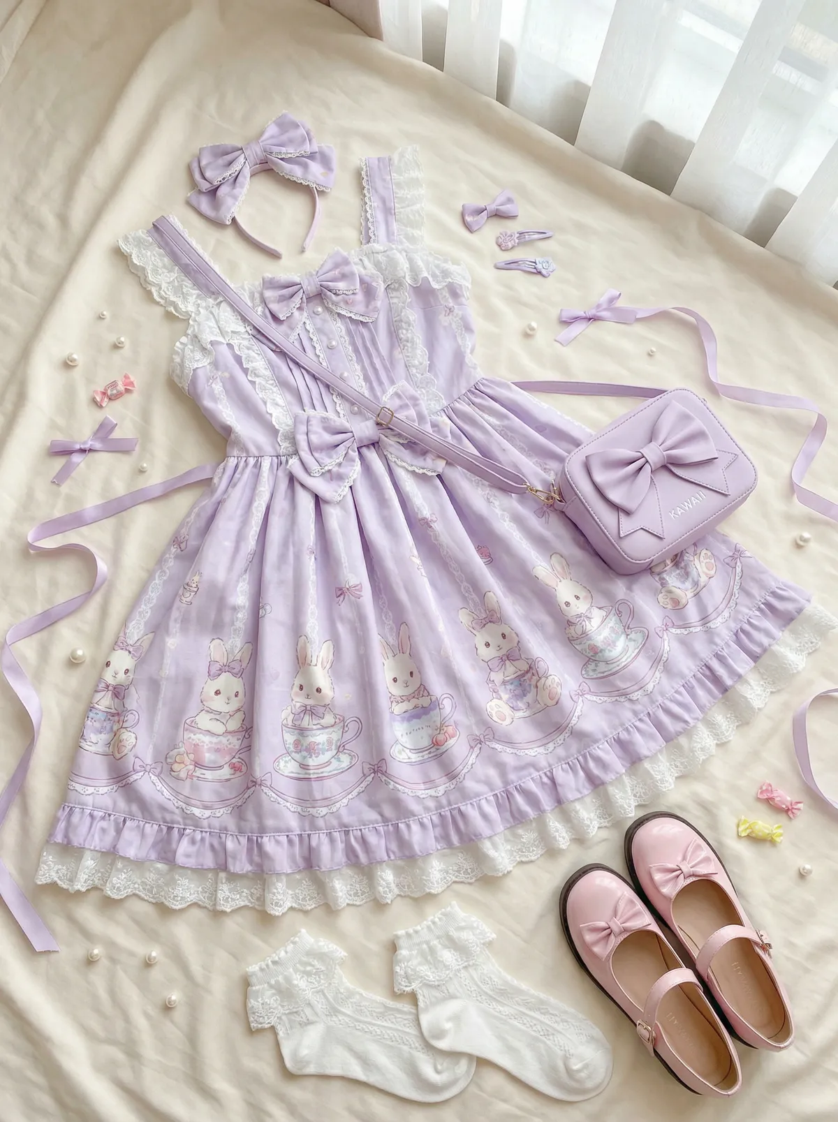 男生解开内衣揉捏胸视频 Lolita穿搭灵感分享